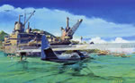 "Safe Harbor" -  James Dietz - Consolidated PBY Catalina World War II Art